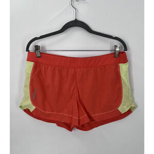 NWOT Columbia Omni-Wick Shorts Outdoor Running Active Neon Women's Size Large